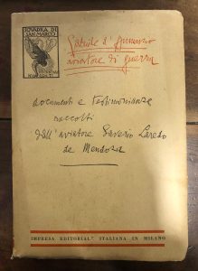 GABRIELE D’ANNUNZIO AVIATORE DI GUERRA. DOCUMENTI E TESTIMONIANZE RACCOLTI DALL’AVIATORE …