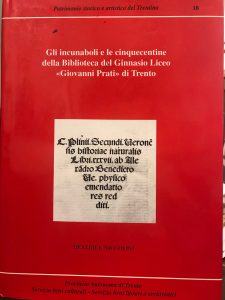 GLI INCUNABOLI E LE CINQUECENTINE DELLA BIBLIOTECA DEL GINNASIO LICEO …