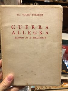 GUERRA ALLEGRA. MEMORIE DI UN BERSAGLIERE