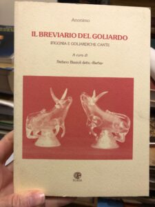 IL BREVIARIO DEL GOLIARDO. IFIGONIA E GOLIARDICHE CANTE