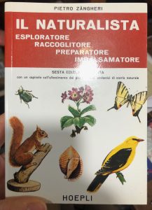 IL NATURALISTA ESPLORATORE RACCOGLITORE PREPARATORE IMBALSAMATORE