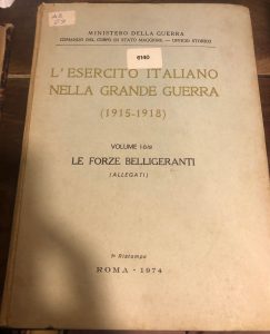 L’ESERCITO ITALIANO NELLA GRANDE GUERRA (1915-1918) VOLUME I-bis , LE …