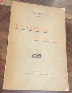 LA DONNA E IL DIRITTO