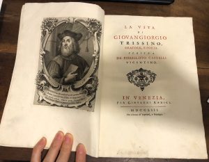 LA VITA DI GIOVANGIORGIO TRISSINO ORATORE E POETA