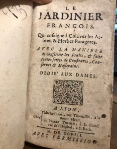 LE JARDINIER FRANCOIS QUI ENSEIGNE A CULTIVER LES ARBRES ET …