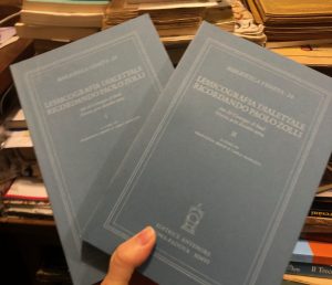 LESSICOGRAFIA DIALETTALE RICORDANDO PAOLO ZOLLI VOL.I E II
