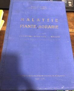 MALATTIE DELLE PIANTE AGRARIE