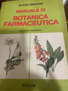 MANUALE DI BOTANICA FARMACEUTICA