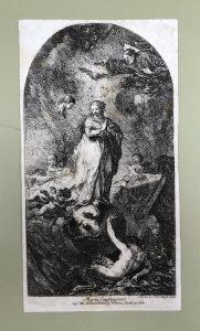 MARIA EMPFENGNUS AUF DER SCHWECHAT 1764 MARTIN JOHANN SCHMIDT DETTO …
