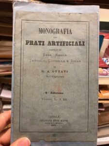 MONOGRAFIA DEI PRATI ARTIFICIALI COLTIVATI A D ERBA MEDICA, TRIFOGLIO, …