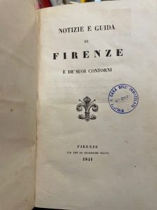 NOTIZIE E GUIDA DI FIRENZE E DE’ SUOI CONTORNI