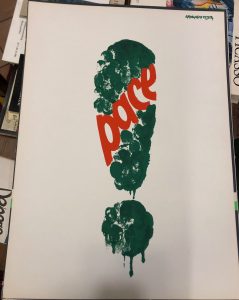 PACE!- ARMANDO TESTA- SERIGRAFIA