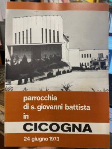 PARROCCHIA DI S. GIOVANNI BATTISTA IN CICOGNA 24 GIUGNO 1973