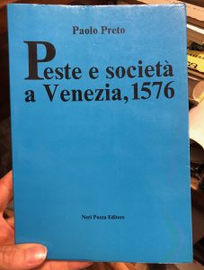 PESTE E SOCIETA’ A VENEZIA, 1576