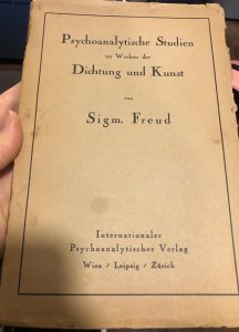 PSYCHIANALYTISCHE STUDIEN AN WERKEN DER DICHTUNG UND KUNST
