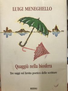QUAGGIU’ NELLA BIOSFERA. TRE SAGGI SUL LIEVITO POETICO DELLE SCRITTURE
