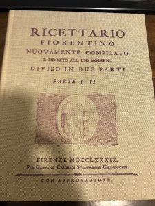 RICETTARIO FIORENTINO NUOVAMENTE COMPILATO. (FOTOCOPIA)