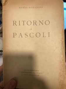 RITORNO A PASCOLI