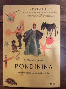 RONDININA VOLUME ADATTO PER LE CLASSI 1. E 2.
