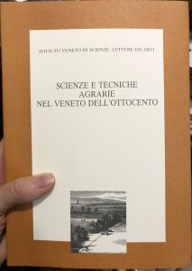 SCIENZE E TECNICHE AGRARIE NEL VENETO DELL’OTTOCENTO