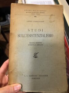 STUDI SULL’ESISTENZIALISMO- SECONDA EDIZIONE RIVEDUTA E AMPLIATA
