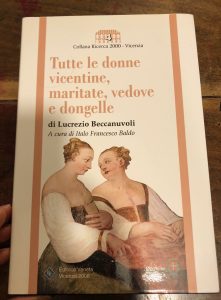 TUTTE LE DONNE VICENTINE, MARITATE, VEDOVE E DONGELLE