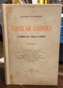 VERSO LA GUERRA? IL DISSIDIO FRA L’ITALIA E L’AUSTRIA