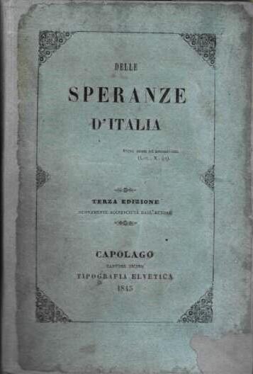 Delle speranze d’Italia.