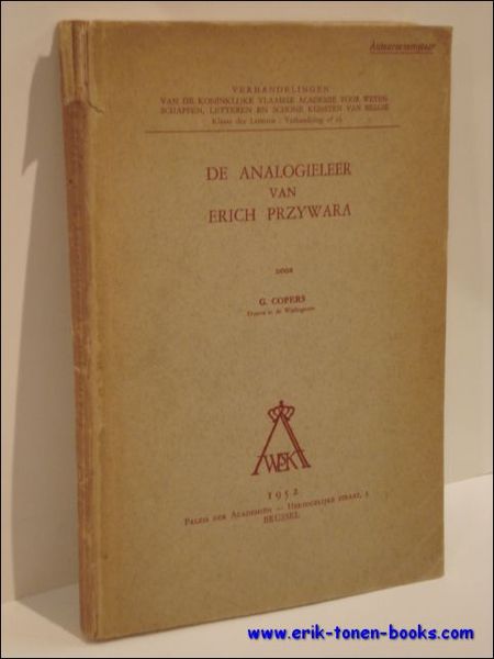 analogieleer van Erich Przywara.