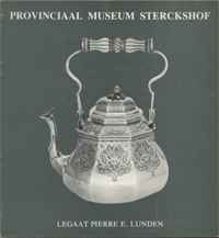 LEGAAT PIERRE E. LUNDEN. Zilver museum Sterckshof