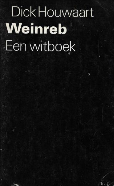 WEINREB. EEN WITBOEK.