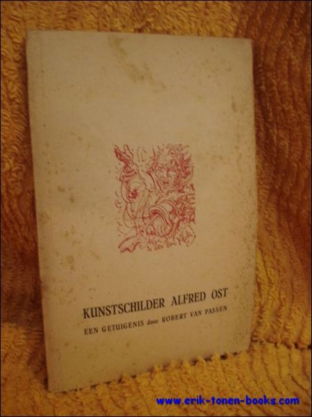 KUNSTSCHILDER ALFRED OST.