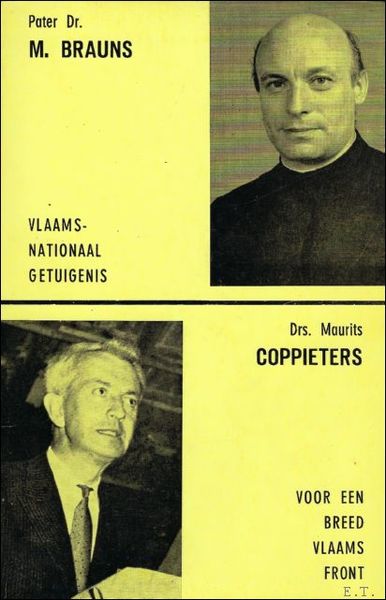 VLAAMS-NATIONAAL GETUIGENIS/VOOR EEN BREED VLAAMS FRONT.