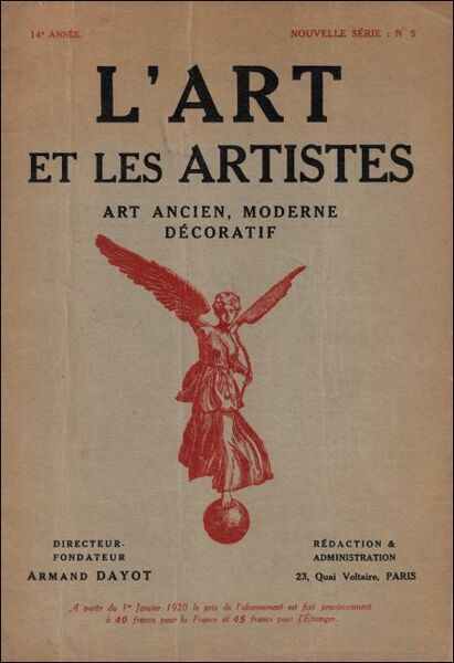 ART ET LES ARTISTES, ART ANCIEN, MODERNE.