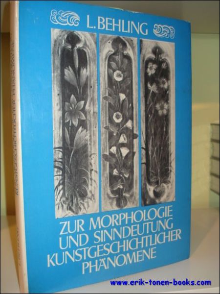 ZUR MORPHOLOGIE UND SINNDEUTUNG KUNSTGESCHICHTLICHER PHANOMENE.