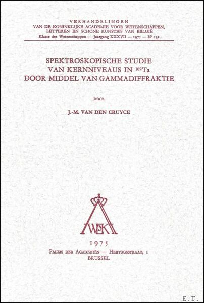 Spektroskopische studie van kernniveaus in 182Ta door middel van gammadiffraktie.