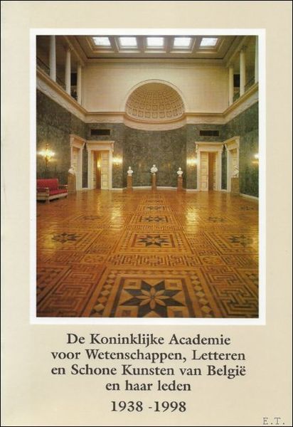 koninklijke Academie voor wetenschappen, letteren en schone kuinsten van Belgie …