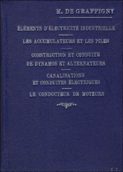 MANUEL ELEMENTAIRE D' ELECTRICITE INDUSTRIELLE ( 2 VOLUMES).