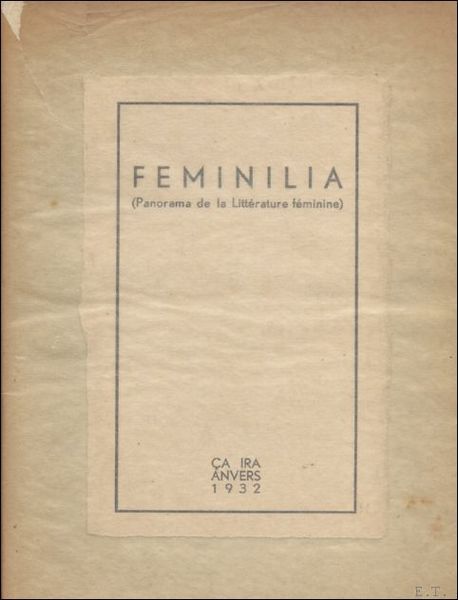 Feminilia. ( numerote).