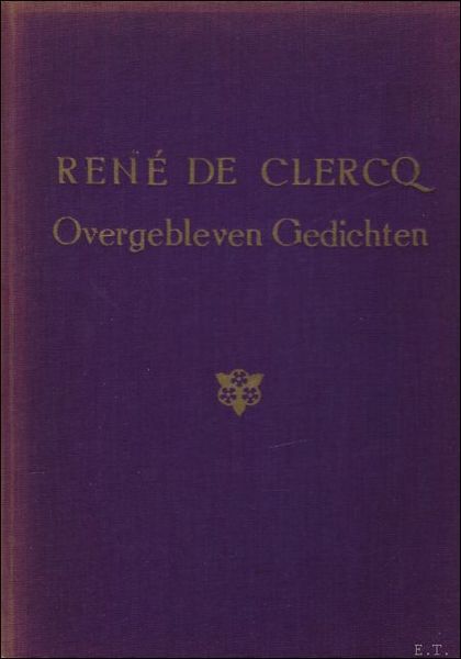 OVERGEBLEVEN GEDICHTEN,