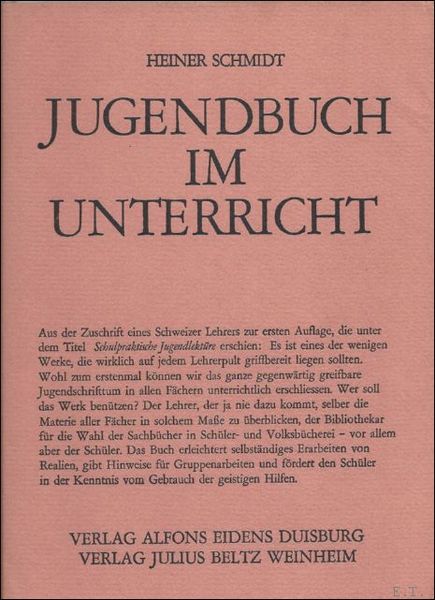 JUGENDBUCH IM UNTERRICHT.