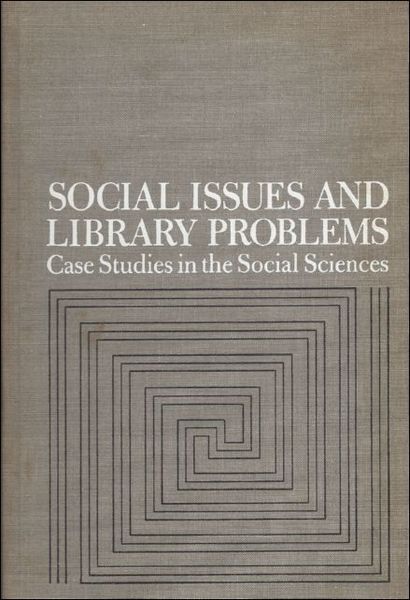 SOCIAL ISSUES AND LIBRARY PROBLEMS.