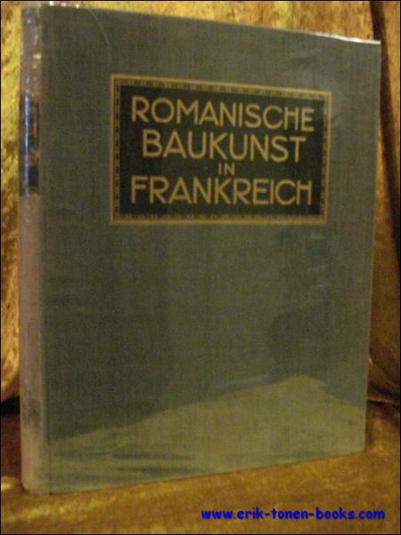 ROMANISCHE BAUKUNST IN FRANKREICH,