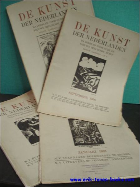 DE KUNST DER NEDERLANDEN. MAANDBLAD VOOR OUDE EN NIEUWE BEELDENDE …