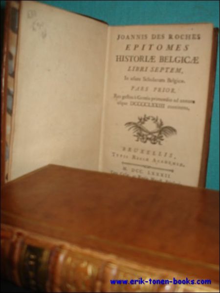 Epitomes historiae Belgicae libri septem in usum scholarum Belgicae