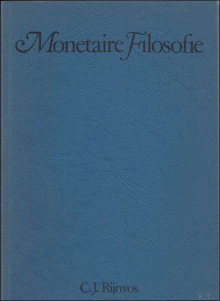 MONETAIRE FILOSOFIE.