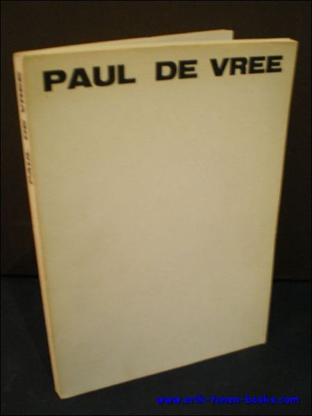 PAUL DE VREE,