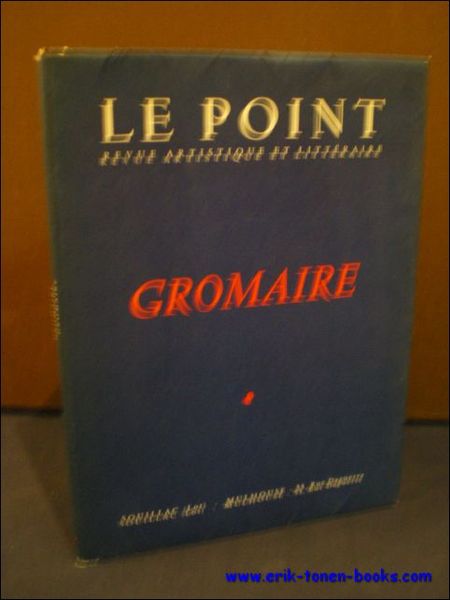 GROMAIRE, Marcel.