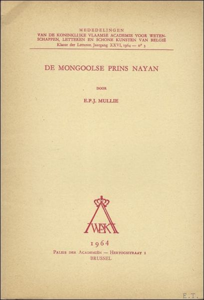 DE MONGOOLSE PRINS NAYAN,