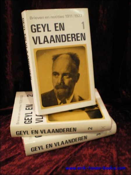 GEYL EN VLAANDEREN. BRIEVEN EN NOTITIES 1911 - 1927, 1928 …